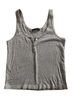 Melville Stripes Gray White Tank Top One size - photo 1