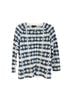 Pendleton 100% Cotton Graphic Blue White Cardigan Size M - photo 1