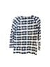 Pendleton 100% Cotton Graphic Blue White Cardigan Size M - photo 2