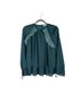 Kenzo 100% Polyester Teal Silver Long Sleeve T-Shirt Size 2 - photo 1