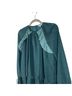 Kenzo 100% Polyester Teal Silver Long Sleeve T-Shirt Size 2 - photo 4