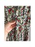 Free People 100% Rayon Floral Red Yellow Blue White Jumpsuit Size S - photo 10