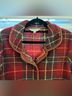 Orvis 70% Polyester 30% Acrylic 100% Polyester Plaid Red Green Jacket Size L - photo 13