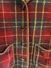 Orvis 70% Polyester 30% Acrylic 100% Polyester Plaid Red Green Jacket Size L - photo 4