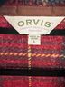 Orvis 70% Polyester 30% Acrylic 100% Polyester Plaid Red Green Jacket Size L - photo 6