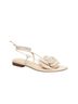Magda Butrym 100% Leather 75% Cotton Solid Multi Color Ivory Sandals Size EU 38 - photo 2