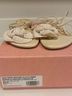 Magda Butrym 100% Leather 75% Cotton Solid Multi Color Ivory Sandals Size EU 38 - photo 10