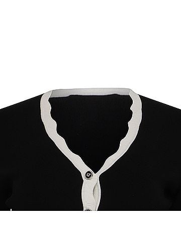 Maje Maje Molinette Cardigan in Black Viscose (view 2)