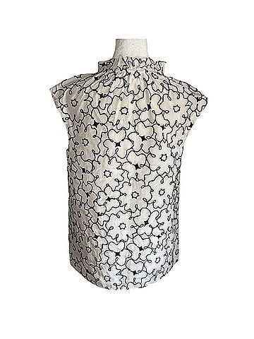 Rebecca Taylor Tai Sleeveless Blouse (view 2)