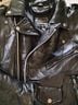 Buffalo Black Leather Jacket Size L - photo 3
