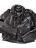 Buffalo Black Leather Jacket Size L - photo 1