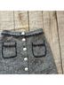 Zara Basic White Blue Casual Skirt Size M - photo 6