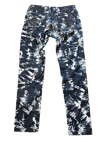 Miss Me Navy Tie Dye Skinny Jeans (view 2)