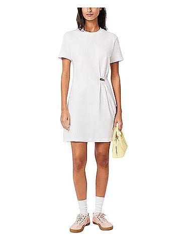 Lacoste Pleated T-Shirt Dress Casual Dress (view 1)