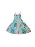PatBO 100% Polyester 5% Elastane 95% Polyester Floral Blue Green Cocktail Dress Size 4 - photo 5