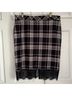 Torrid Plaid Black Pink Casual Skirt Size 2X - photo 6
