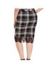 Torrid Plaid Black Pink Casual Skirt Size 2X - photo 2