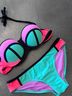 Op Multi Color Two Piece Swimsuit Size S - photo 5