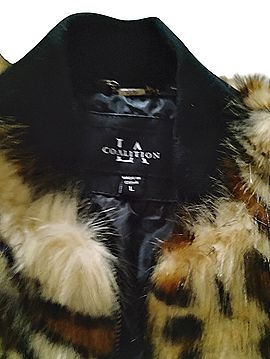 LA Conduct Faux Fur Jacket (view 2)