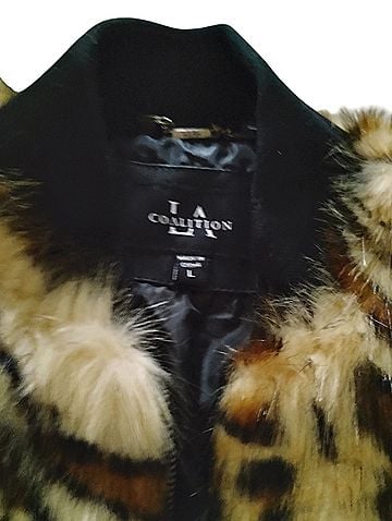 LA Conduct Faux Fur Jacket (view 2)
