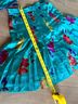 Carlisle 100% Silk Floral Multi Color Teal Long Sleeve Button-Down Shirt Size XS - photo 9