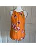 Parker Floral Orange Tank Top Size XS - photo 8