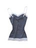 Forever 21 Stripes Blue White Sleeveless Top Size XS - photo 2