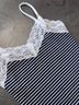 Forever 21 Stripes Blue White Sleeveless Top Size XS - photo 4