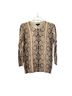 J.Crew 100% Merino Snake Print Multi Color Pullover Sweater Size L - photo 1