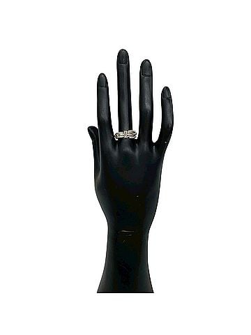 Hermès HERMES Vintage Ceinture Ring, Sterling Silver 925, Accessory, 88721 (view 2)