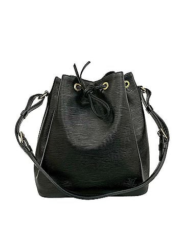 Louis Vuitton LOUIS VUITTON Vintage Noe Epi Leather Drawstring Semi-One Shoulder Bag, Black 85935 (view 1)
