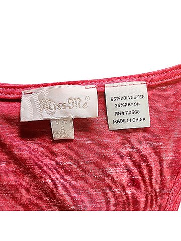 Miss Me tank top Sleeveless Top (view 2)