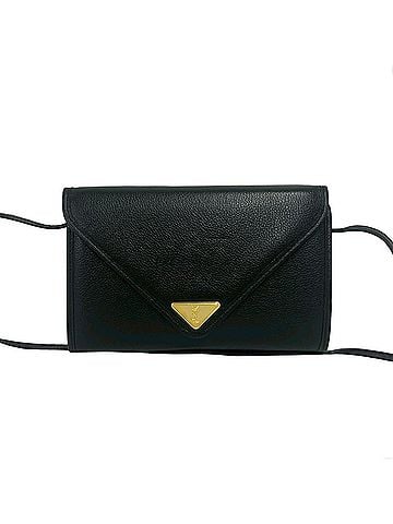 Yves Saint Laurent YVES SAINT LAURENT Vintage YSL Logo Hardware Leather Shoulder Bag/Sacoche Black 63155 (view 1)