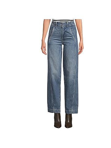 Madewell Tapered Denim Trouser Jeans (view 1)