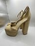 Sam Edelman 100% Straw Tan Heels Size 7 1/2 - photo 4