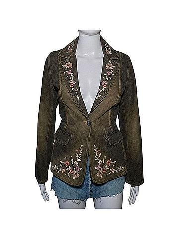 Apostrophe Denim Jacket (view 1)