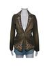 Apostrophe 100% Cotton Floral Multi Color Denim Jacket Size 4 (petite) - photo 1