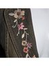 Apostrophe 100% Cotton Floral Multi Color Denim Jacket Size 4 (petite) - photo 3