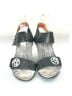 Taos Print Black Wedges Size EU 40 - photo 3