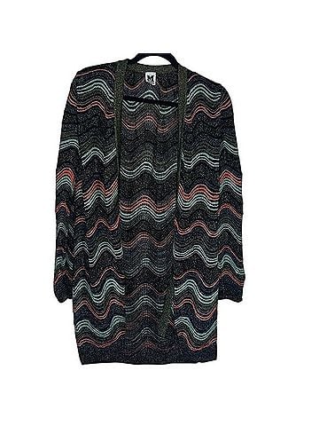 Missoni Chevron Open Cardigan Cardigan (view 1)