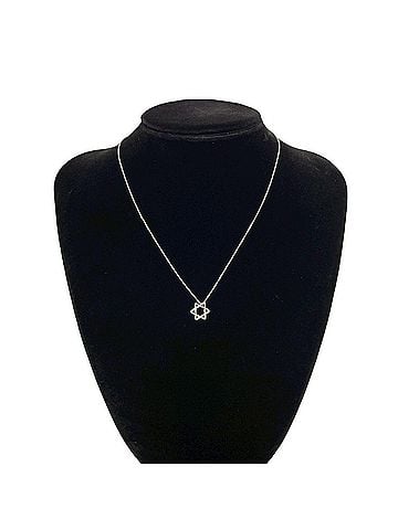 Tiffany & Co. TIFFANY&amp;Co. Tiffany Vintage Star of David Necklace, Sterling Silver 925, 98850 (view 2)