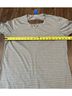 Marmot Stripes Gray Short Sleeve Blouse Size XL - photo 3