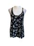Lauren Moshi 100% Micro Modal Print Black White Tank Top Size XS - photo 1