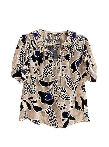 Ulla Johnson Marcella Short Sleeve Blouse (view 1)
