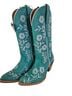 Ariat 100% Leather Teal Boots Size 7 - photo 1