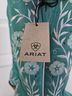 Ariat 100% Leather Teal Boots Size 7 - photo 3