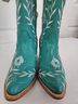 Ariat 100% Leather Teal Boots Size 7 - photo 4