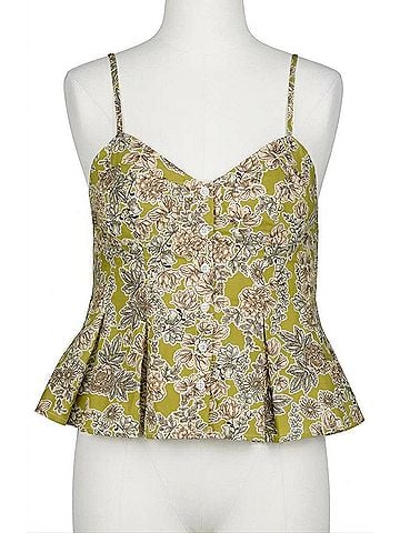 Bishop + Young Women's Lagos Peplum Cami Top in Lagos (view 1)