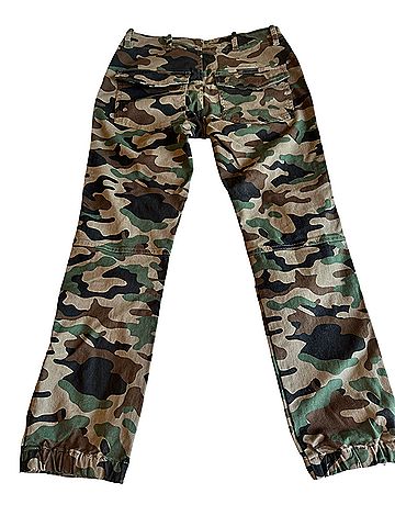 Nili Lotan Cropped French Military Pant Jeans (view 2)