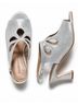 Bernardo Solid Silver Women's Nili Sandal in Silver Size 9 1/2 - photo 5